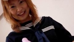 Fun Loving Japanese Teen Sayaka Hagiwara Playing Around With Her Video