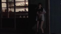 School Girl Pissing Outdoors And Shoved It In Her Bum For A Quickie 2