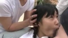 Japanese School-Girl Deepthroat 04