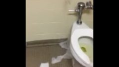 Slutty High School Girl Gets Ruined In The Bathroom