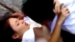 Thai School Teens Caught Having Sex In Fountain Bank