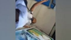 Lankan School Girl Upskirt While Getting Down From The Bus