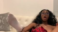 Chocolate University Slut Fantasizes Of Her Provocative Crush Home Alone (trailer)