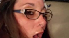 Smoking Fetish Nailing: Nubile With Glasses Creampie (teaser)