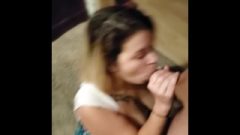 Provoking College Whore Sucks My Cock After Thanksgiving Dinner