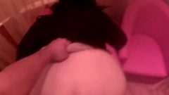 Jiggly Butt Pawg Smashed Doggy Before University + Spunk On Butt